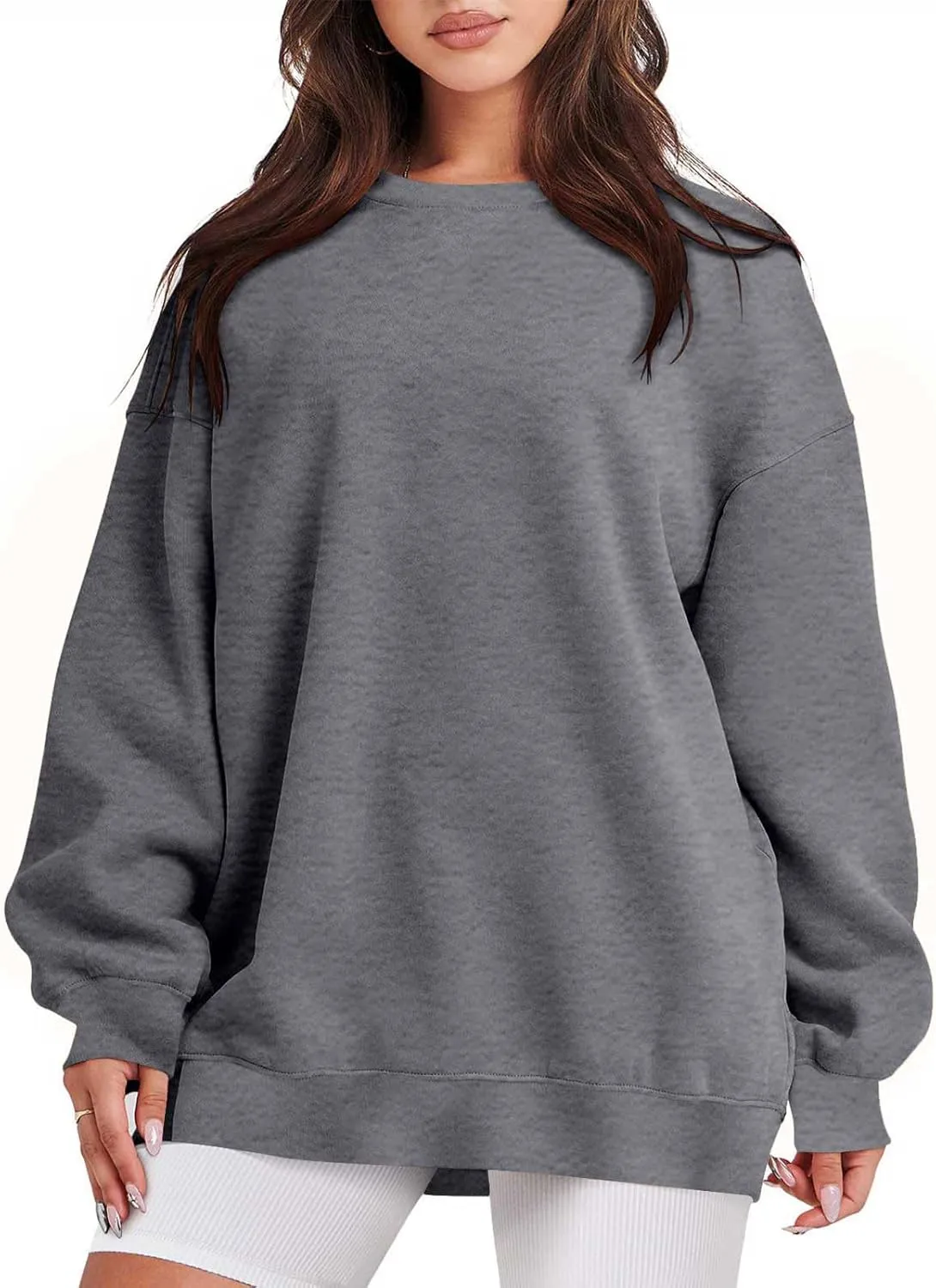 Oversized Sweatshirt For Women Cute Teen Girls y2k Clothes Long Sleeve Crewneck Pullover Hoodie Fall Fashion 2023