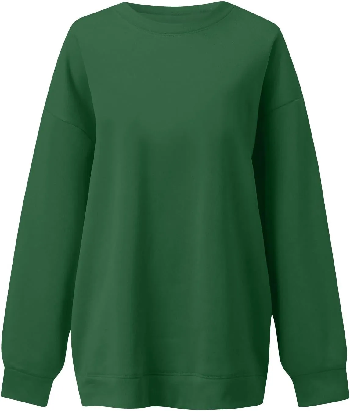 Oversized Sweatshirt for Women Y2K Crewneck Pullover Hoodie Lightweight Sweaters Fall Fashion for Women 2024