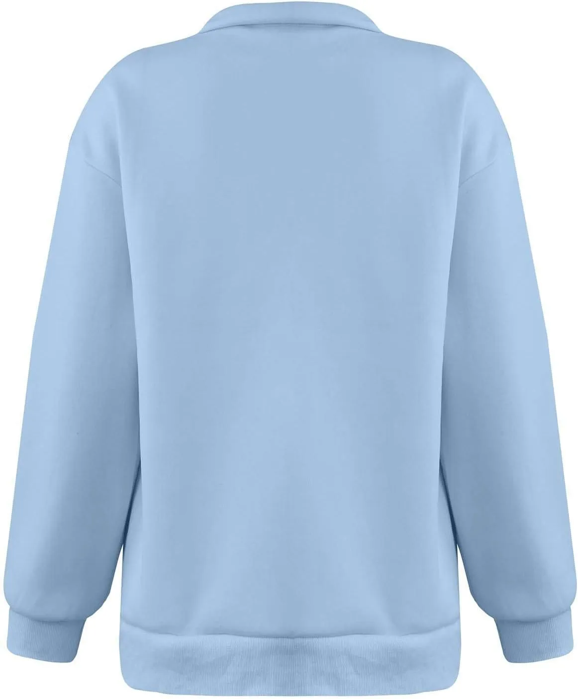 Oversized Zip Up Sweatshirts For Women 2023 Fall Fashion Outfits Casual Quarter Zip Long Sleeve Pullover Hoodies