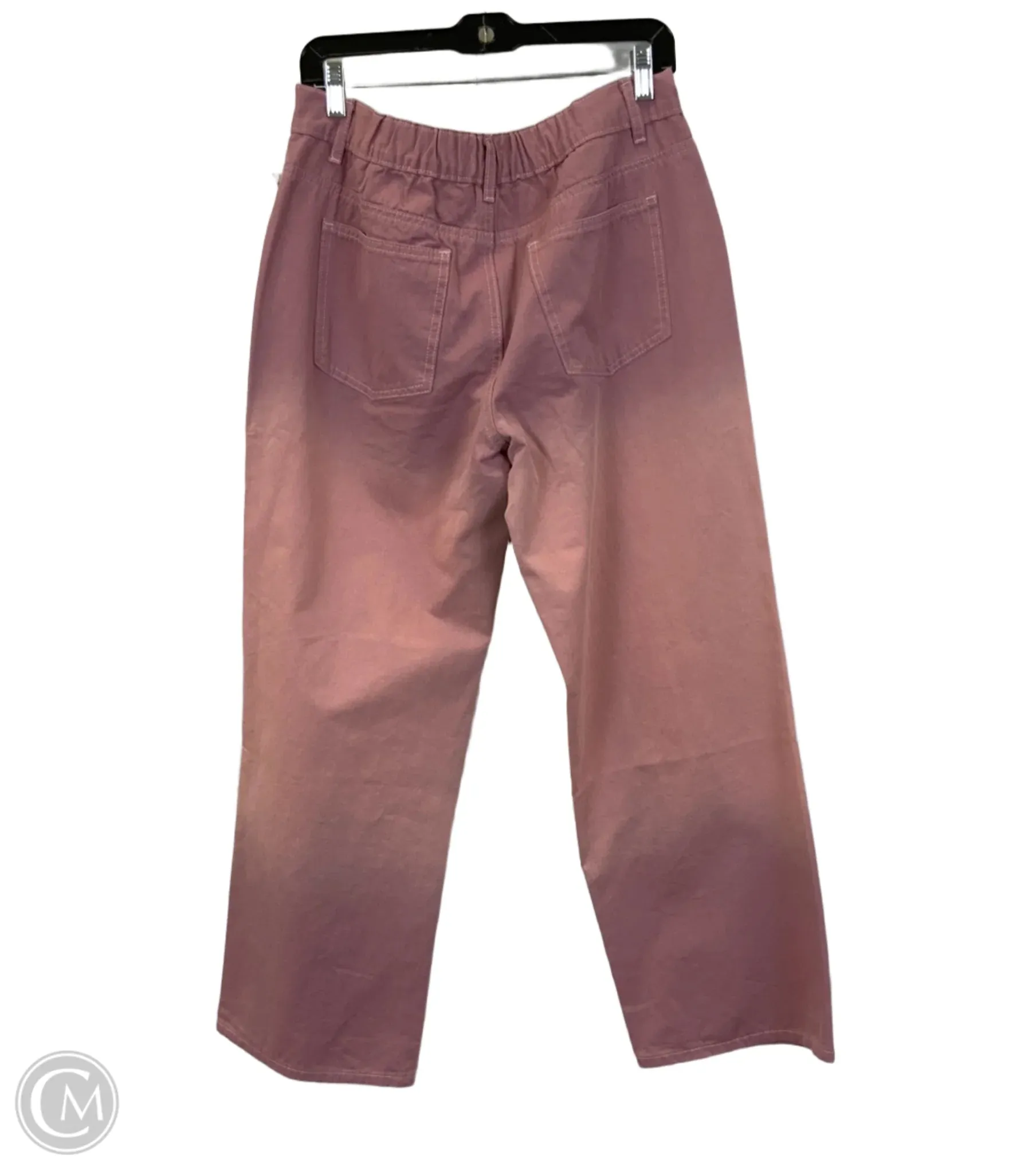 Pants Wide Leg By Pol In Pink, Size: L