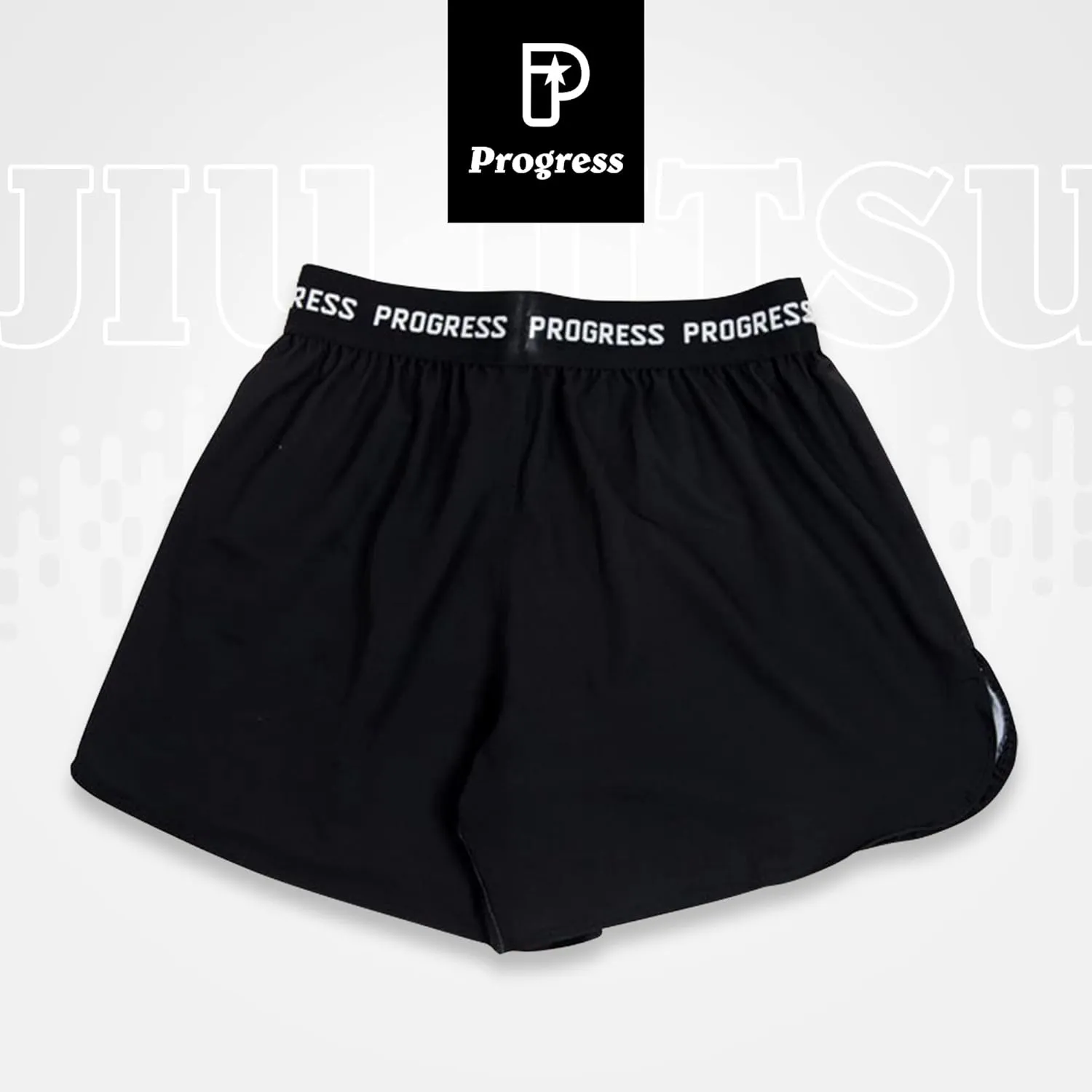 Progress Jiu Jitsu Academy BJJ Board Shorts | Comfortable & Durable Mens Brazilian Jiu Jitsu Gym Shorts
