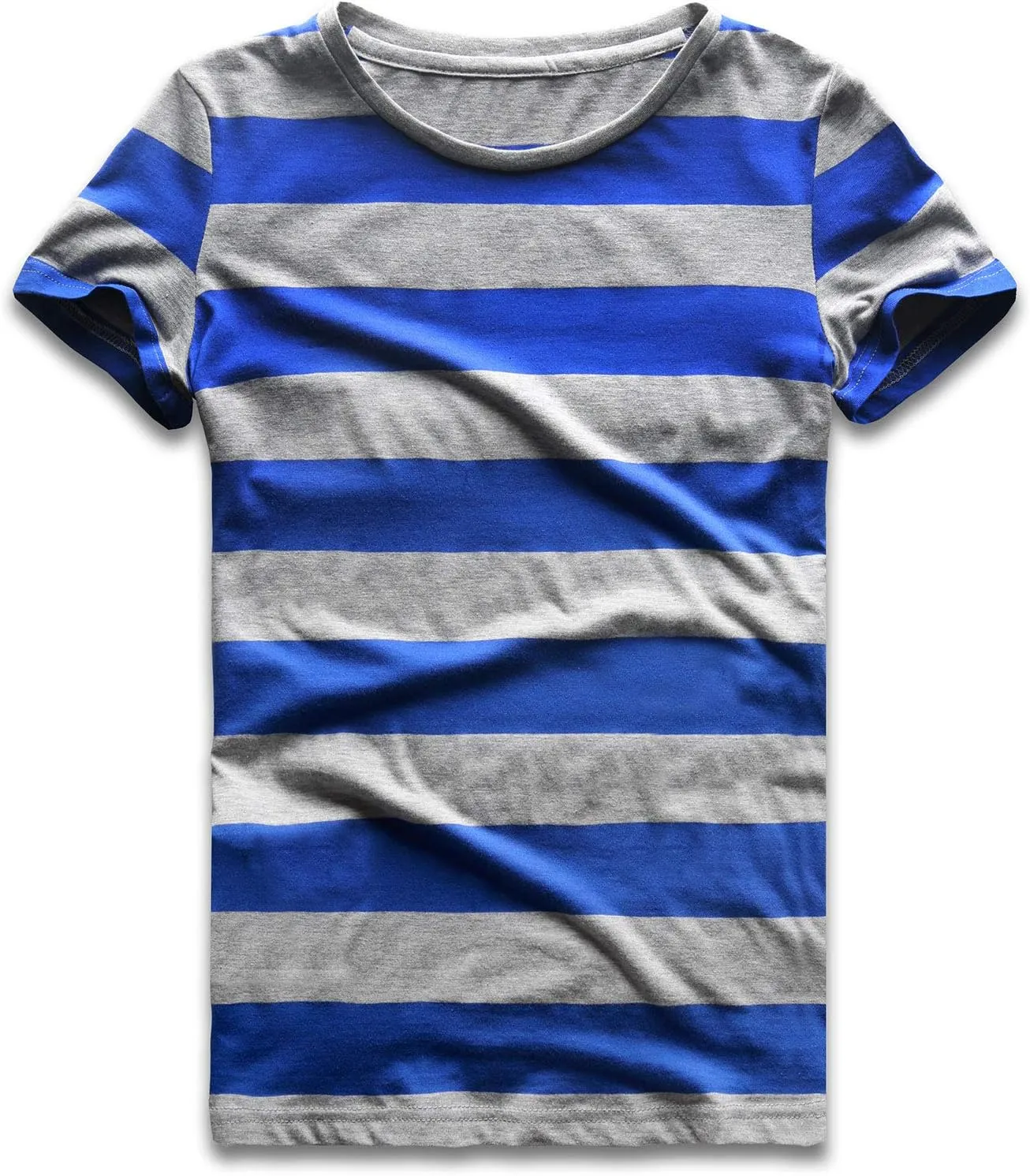 Rainbow T Shirt Women Striped Crew Neck Short Sleeve Stripes Tee Top Stripped