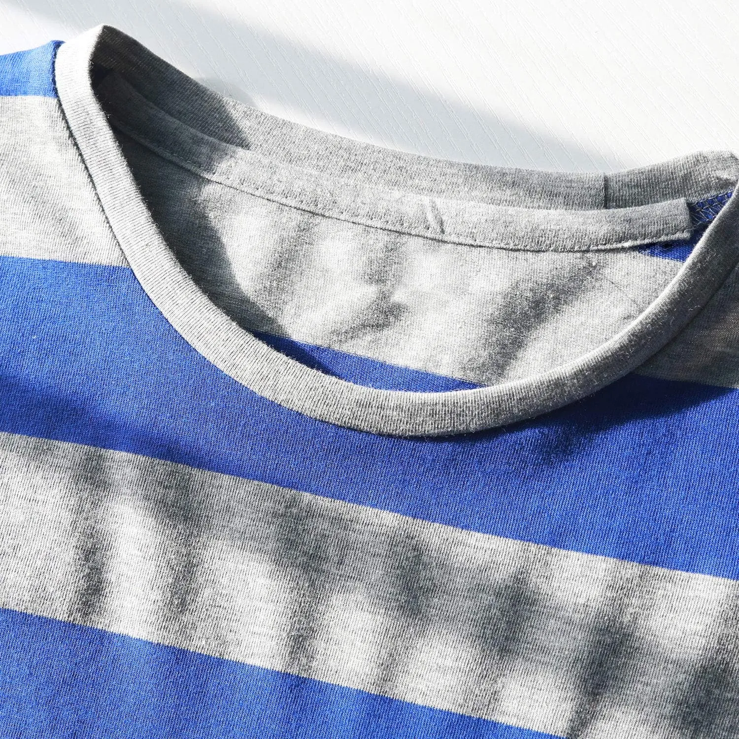 Rainbow T Shirt Women Striped Crew Neck Short Sleeve Stripes Tee Top Stripped