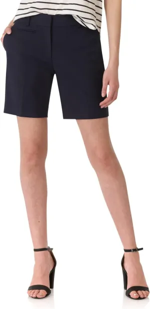 Rekucci Boardwalk Womens Shorts, Cotton Blend Bermuda Shorts for Women, 8 Inch Inseam Walking Shorts with Pockets
