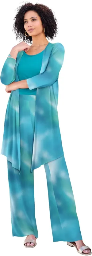 Roaman's Women's Plus Size Ultra Drape Cardigan