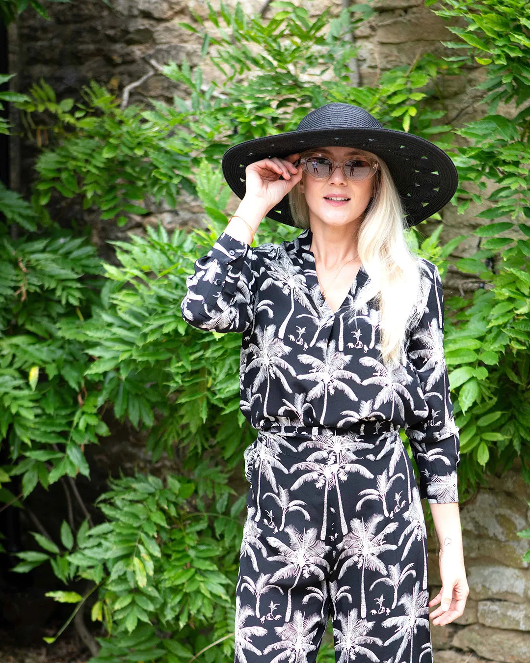 Silk Kim Blouse PLANTATION