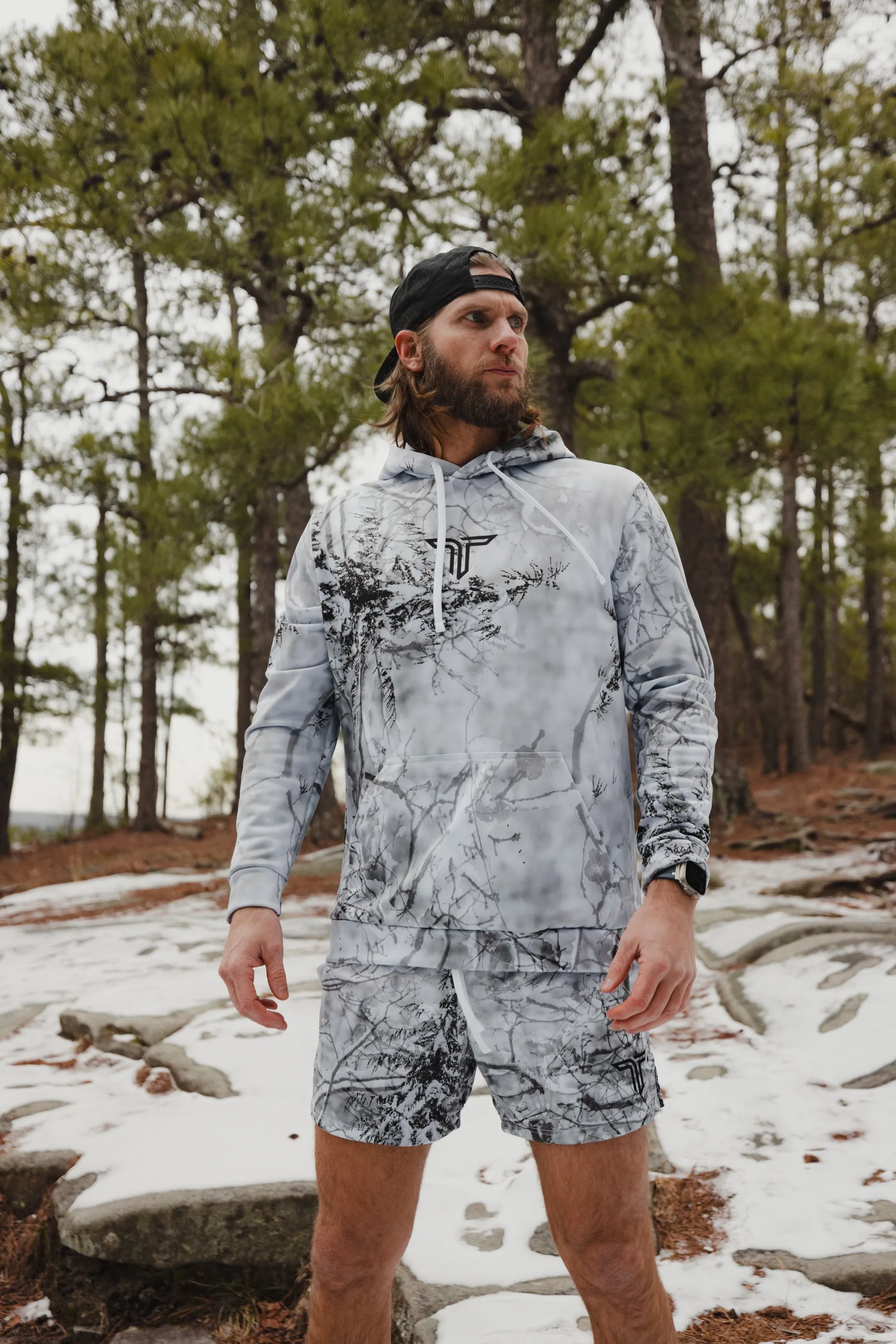 Snow Hunter Training Kit (Performance Hoodie & Mesh Short Bundle)