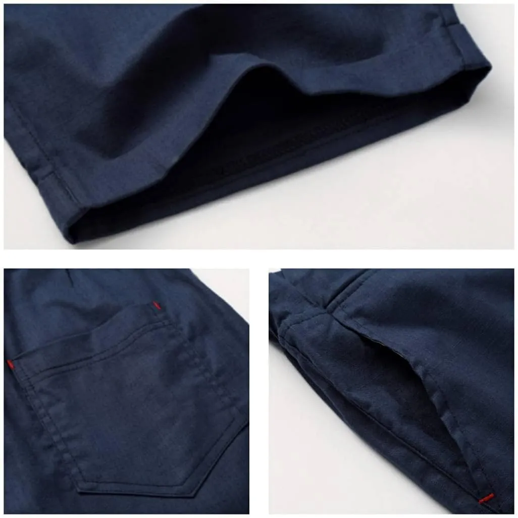 STICKON Men's Shorts Casual Classic Fit Drawstring Summer Beach Shorts with Elastic Waist and Pockets