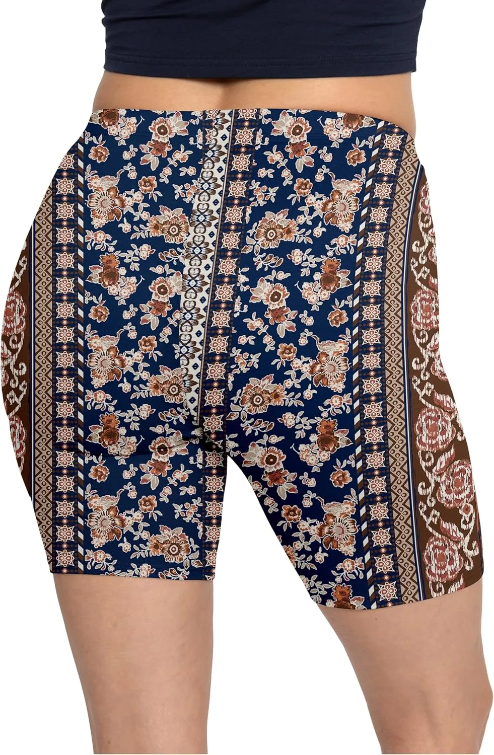 STRETCH IS COMFORT Biker Shorts for Women | Women's Athletic Workout Shorts | Cotton | Small - 5X