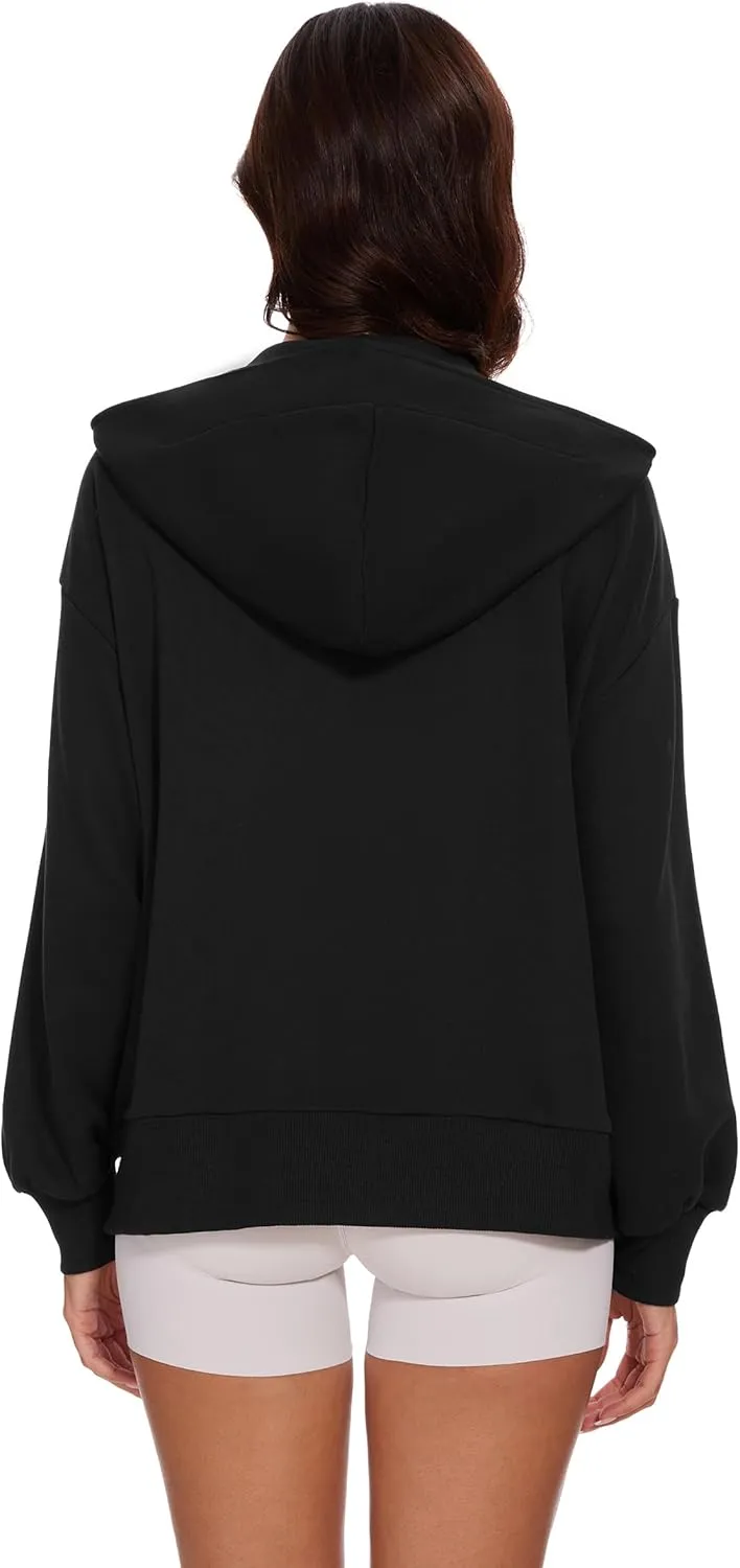 Taurus Womens Zip Up Hoodies Oversized Long Sleeve Sweatshirt Fall Y2K Hoodie Jacket with Pockets
