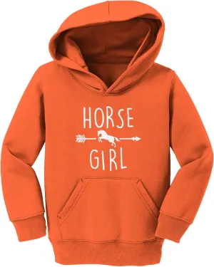 Tcombo Horse Girl - Equestrian Pony Rider Toddler/Youth Fleece Hoodie