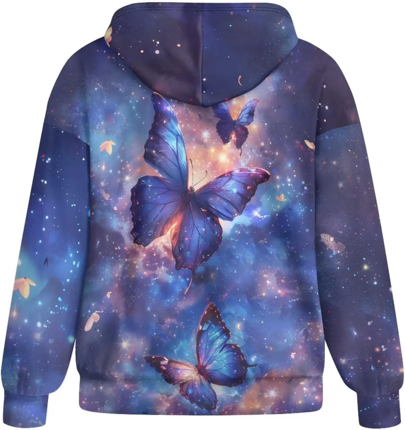 TODIYADDU Trendy Sweatshirts Womens Oversized Hoodies Fashion Zip Up Hooded with Pockets Casual Long Sleeve Pullover Hoodies