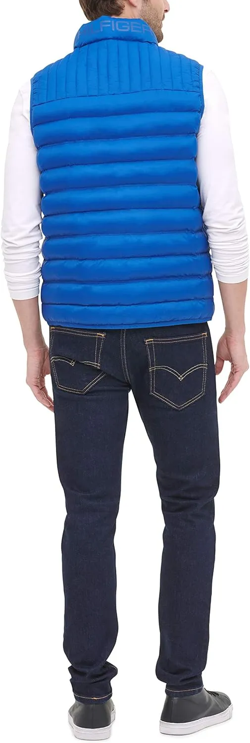 Tommy Hilfiger mens Lightweight Packable Puffer Vest Jacket (Standard and Big & Tall)