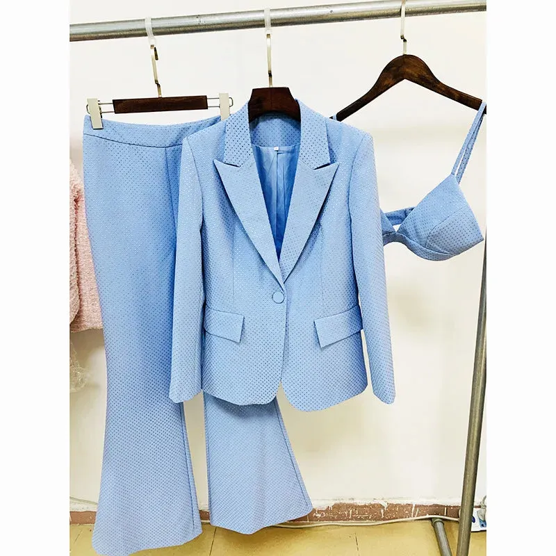 Trend4us Chic Women's Formal Pants Suit