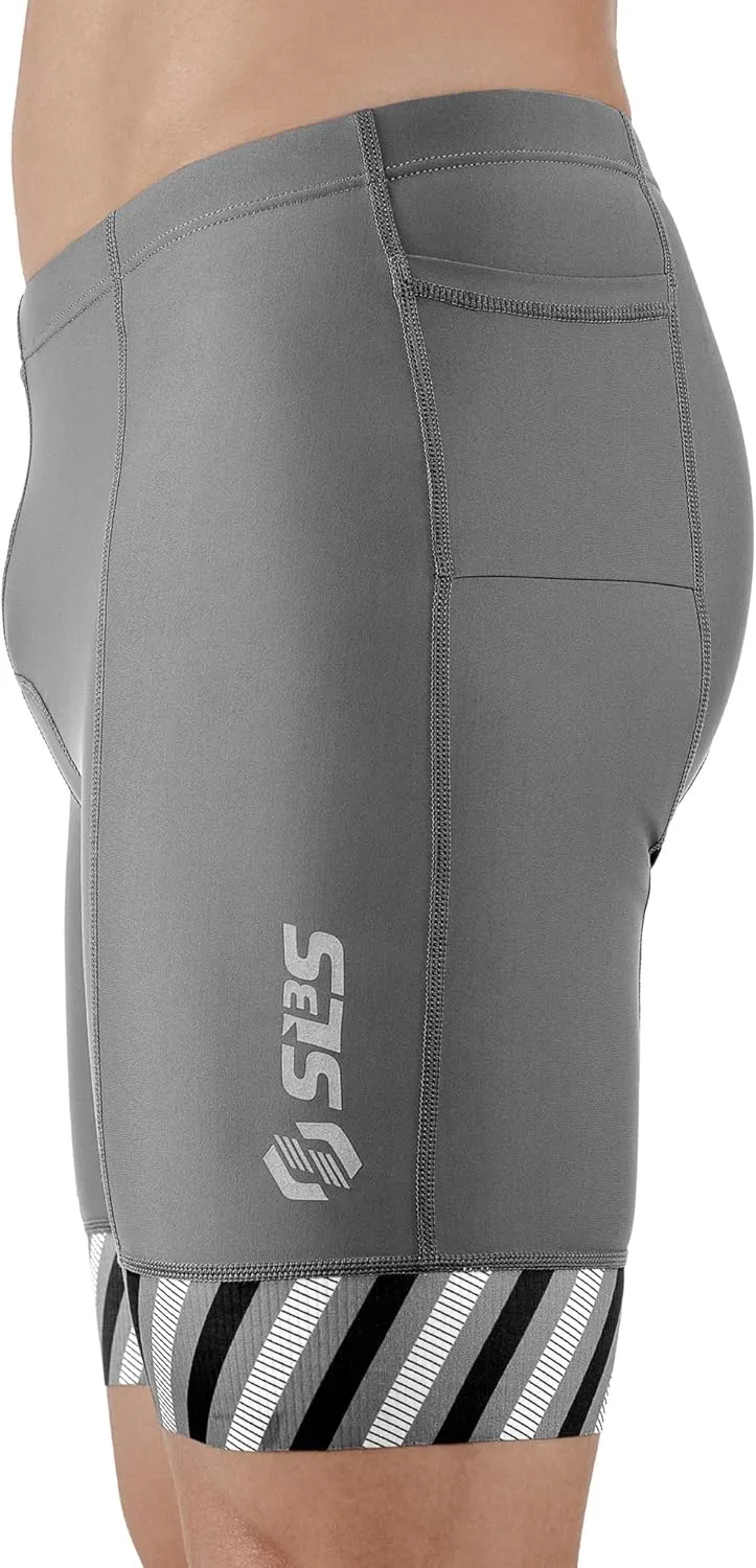 Triathlon Shorts Mens  Tri Shorts Mens  2 Pockets FRT  Designed by Athletes for Racing