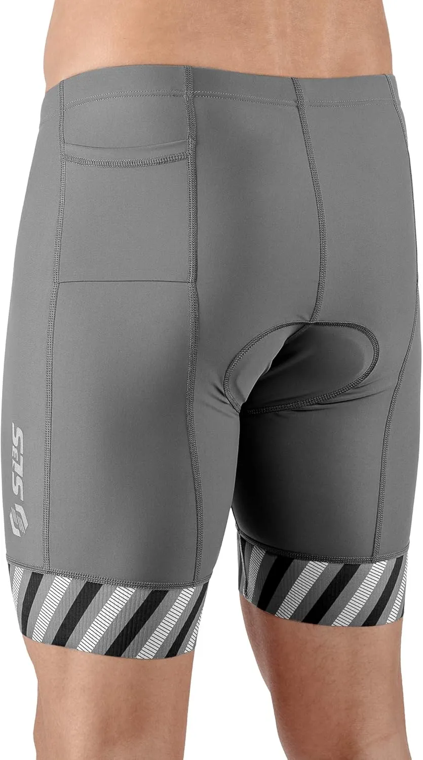 Triathlon Shorts Mens  Tri Shorts Mens  2 Pockets FRT  Designed by Athletes for Racing