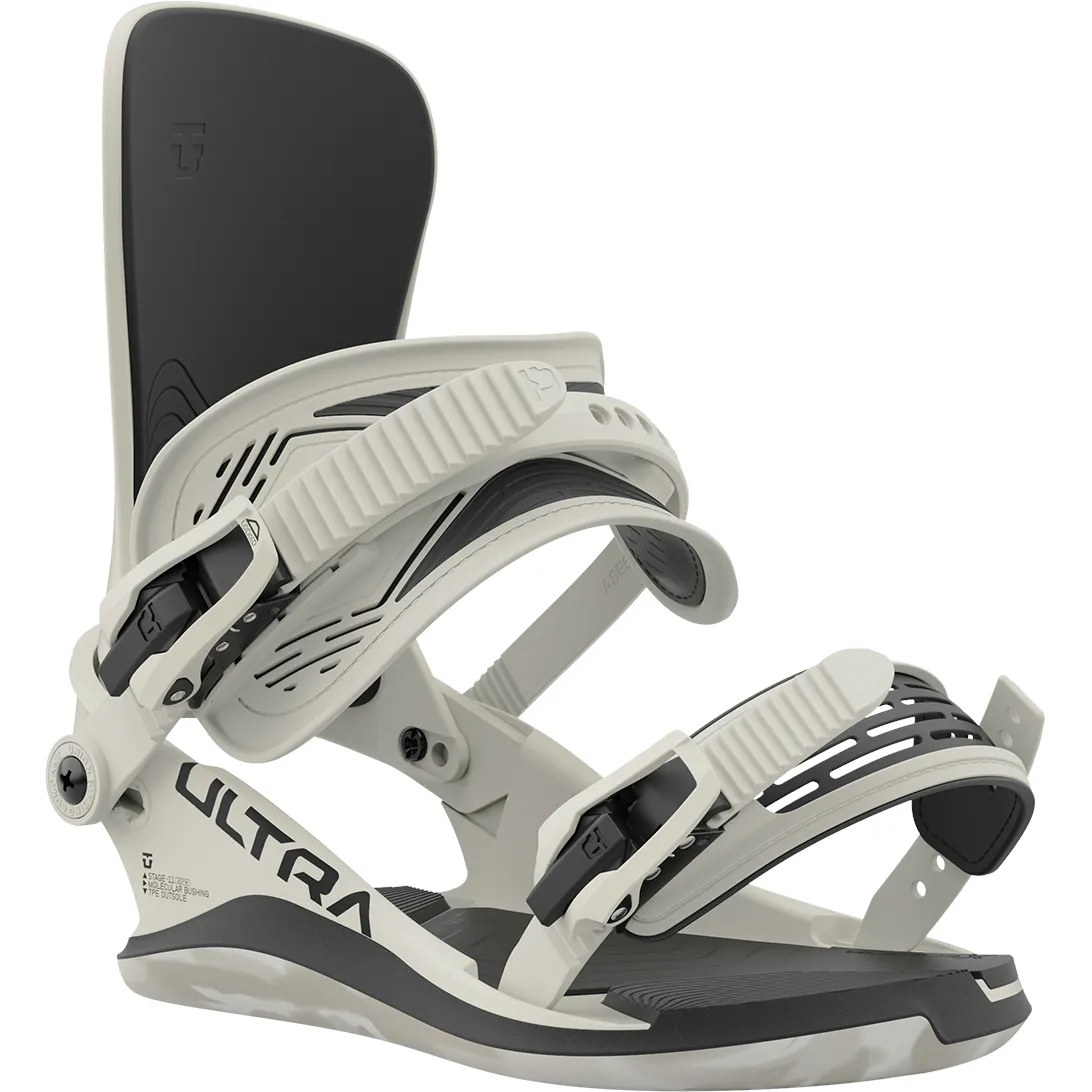Union Ultra Snowboard Bindings Mens 2024 Bone White