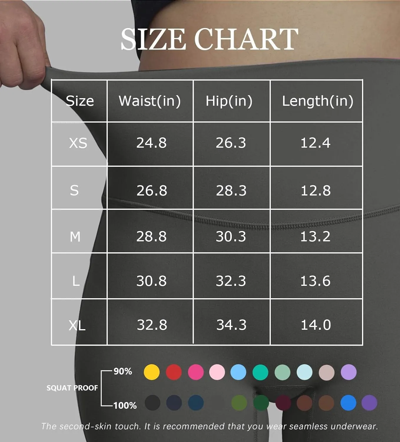 Unthewe Women's Workout Gym Biker Shorts High Waisted Athletic Booty Yoga Shorts with Tummy Control