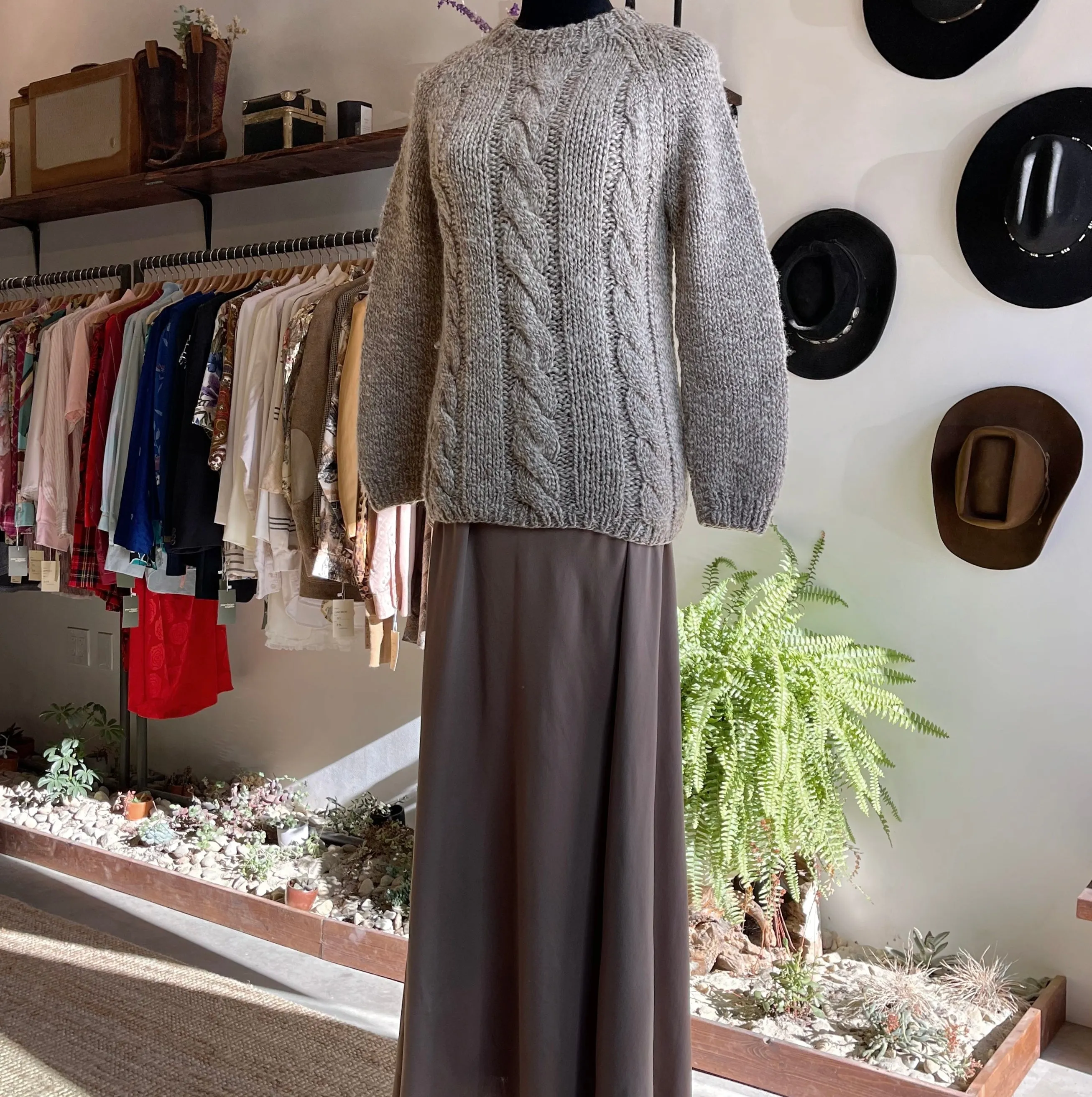 Vintage 60s Italian Chuncky Knit Sweater