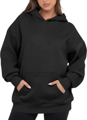 VIUTIL Womens Oversized Hoodies Fleece Loose Hooded Sweatshirt Fall Winter Outfits 2025 Trendy Clothes