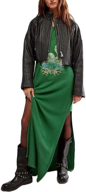 Women Summer Maxi Dress Casual Graffiti Graphic Long T-Shirt Dress Short Sleeve Crewneck Loose Split Beach Sundress