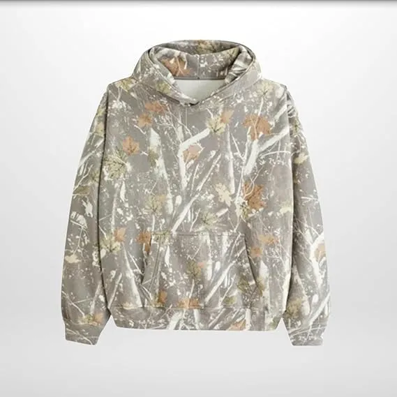 Womens Camo Hoodies Long Sleeve Pullover Fleece Oversized Sweaters Casual Sweatshirt for Teen Girls Tops with PocketW9